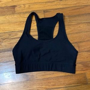 Black Sports bra